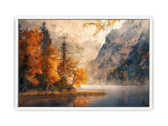 Mountain River Canvas Art Print