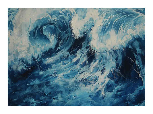 Waves Painting Artwork