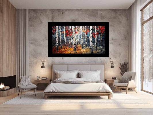 Birch Tree Painting