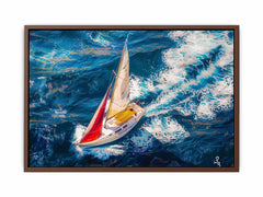 Boat Painting for Living room