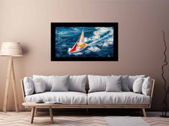 Boat Painting for Living room