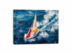 Boat Painting for Living room