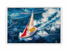 Boat Painting for Living room