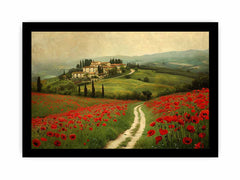 Field of Poppies Canvas Art Print