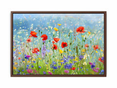 Wild Flowers Canvas Artwork