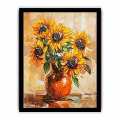 Vase of Flowers Wall Art