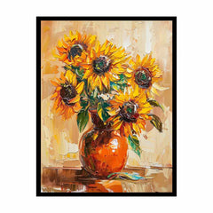 Vase of Flowers Wall Art