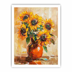 Vase of Flowers Wall Art