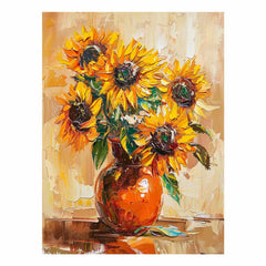 Vase of Flowers Wall Art