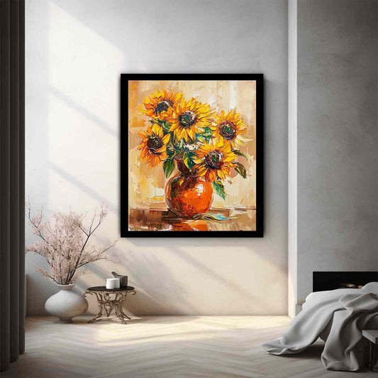 Vase of Flowers Wall Art