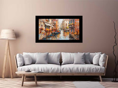 Venice Canal Gondola Ride Canvas Art Print