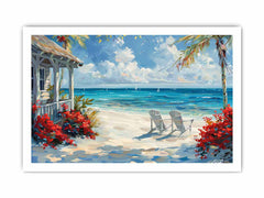 Island Cottage Painting for living room