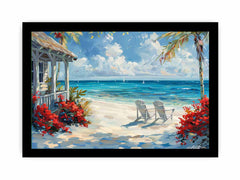 Island Cottage Painting for living room