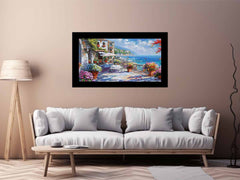 Beachside Living Canvas Art Print
