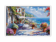 Beachside Living Canvas Art Print