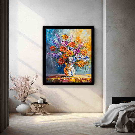 Vase of Flowers Wall Art