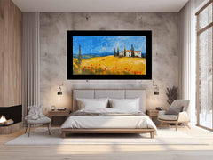 Hillside House Canvas Art Print