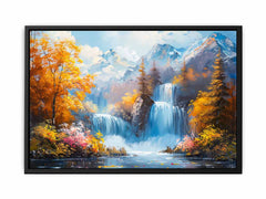 Waterfall Landscape Wall Art