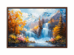 Waterfall Landscape Wall Art