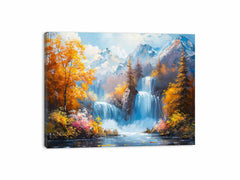 Waterfall Landscape Wall Art