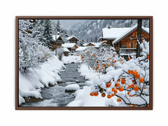 Winter Landscape Canvas painting