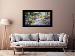 Flower Market Canvas Art Print