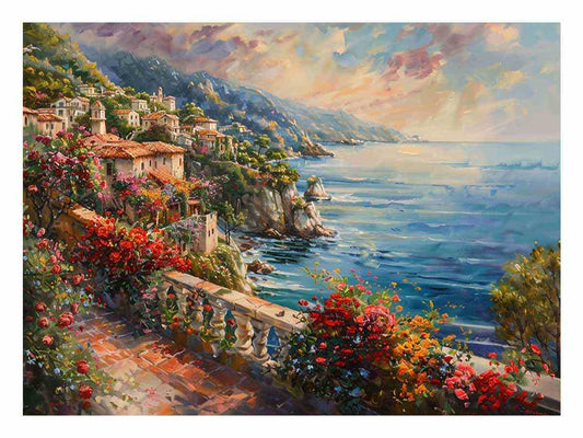 Mediterranean art painting