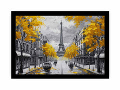 Eiffel Tower Paris Street Wall Art Painting