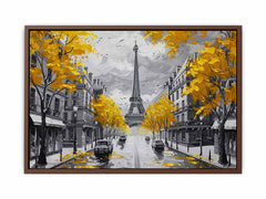 Eiffel Tower Paris Street Wall Art Painting
