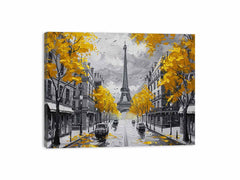 Eiffel Tower Paris Street Wall Art Painting