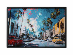 Los Angles Canvas Art Print
