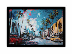 Los Angles Canvas Art Print