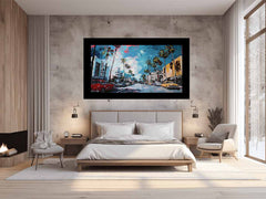 Los Angles Canvas Art Print