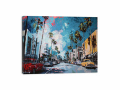Los Angles Canvas Art Print