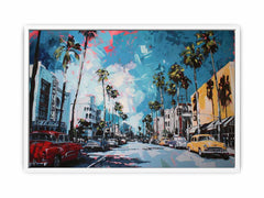 Los Angles Canvas Art Print