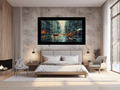 New York Street Wall Art Painting