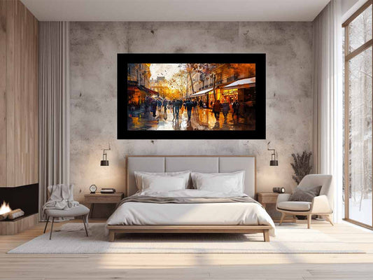 paris Street Wall Art print Painting