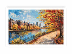 Boston Wall Art Painting