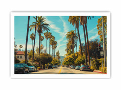 Los Angeles Wall Art print