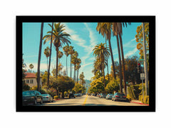 Los Angeles Wall Art print