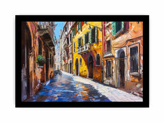 Via della Conciliazione Italy Street Canvas Painting