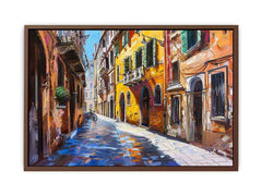 Via della Conciliazione Italy Street Canvas Painting