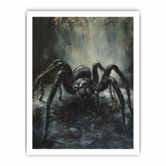 Spider canvas painting