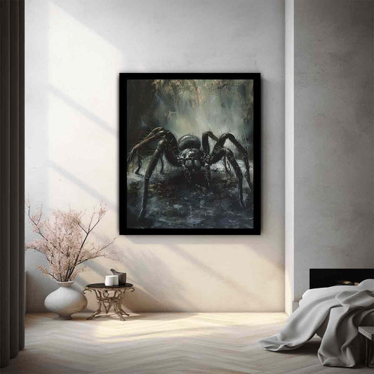 Spider canvas painting