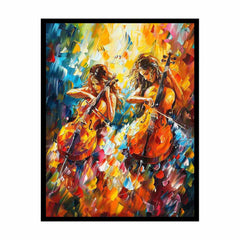 Music Violin Canvas Art Print