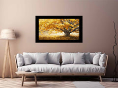 Golden Tree Canvas Painting