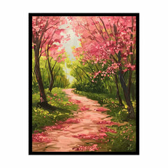 Spring Pathway Canvas Art Print