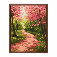 Spring Pathway Canvas Art Print