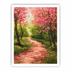 Spring Pathway Canvas Art Print
