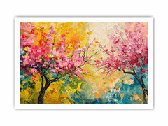 Spring Trees Canvas Art Print